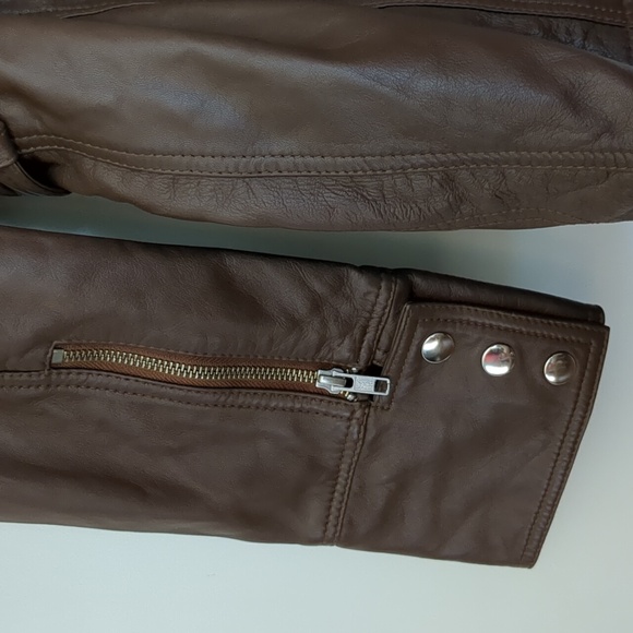 Echt Ledger woman's leather jacket - Picture 9 of 16
